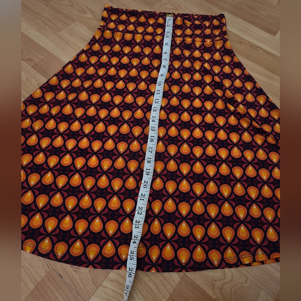 Lularoe Bright Flowy Skirt Size medium